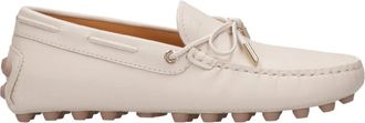 Tod's Loafer - Dames - Loafers - Beige - 36 1/2 EU - Leer - Schoenen