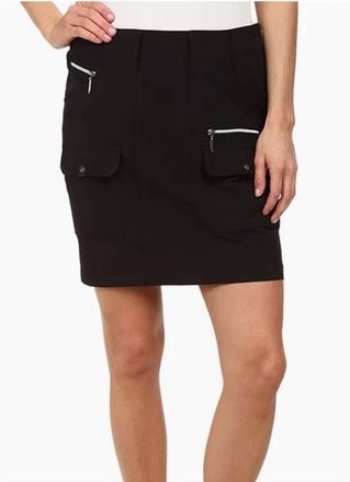 Jamie Sadock Airwear Lightweight Skorts In Jet