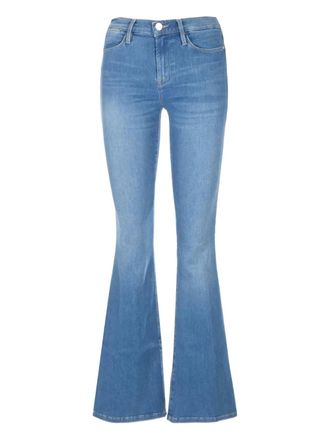 Frame Denim The Icon flared jeans - women - Lyocell/Cotton/Elasterell-P/Elastane/Recycled Cotton - 24 - Blue
