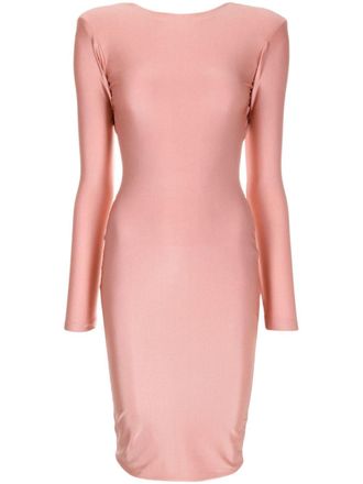 Lethicia Bronstein Jurk met metallic-effect - Roze