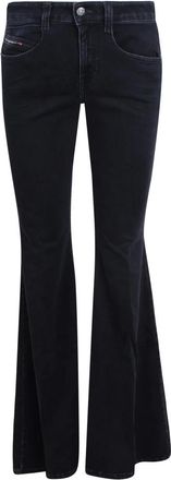 Diesel Flare Jeans, female, Black, W25, Flare 1970 D-Bleess Jeans
