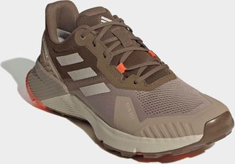 ADIDAS TERREX Trailrunningschuh ADIDAS TERREX SOULSTRIDE RAIN.RDY TRAILRUNNING, Herren, Gr. 42,5, blanch cargo, wonder alumina, braun oxide, Synthetik, Textil, Schu