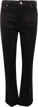 Relish Schiffer Flare Jeans - Dames - Flared Jeans - Zwart - W26 - Katoen - Jeans