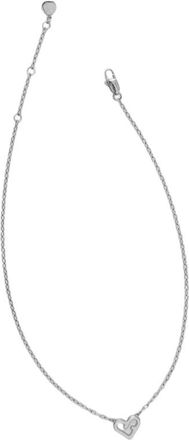 Furla Halsketting met hartvormige hanger - Dames - Accessoires - Grijs - Maat: ONE Size