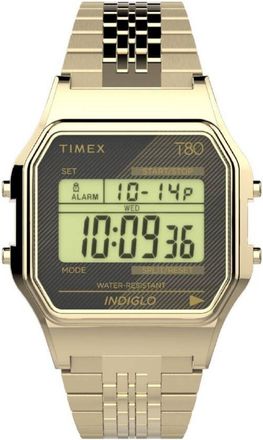 Timex Mens T80 Series Black Dial Watch