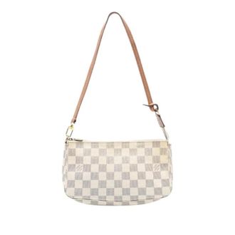 Louis Vuitton Pre-owned Shoulder Bags, female, White, Size: ONE SIZE Pre-owned Vintage Shoulder Bag