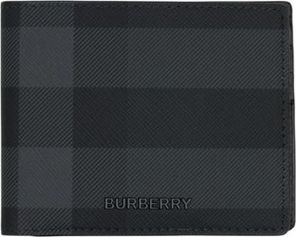 Burberry Hipfold Brt Kaarthouder - Heren - Portefeuilles - Grijs - ONE Size - Accessoires