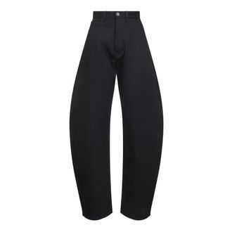 Alaia Dames, Jeans, Zwart, Maat: XS Katoen