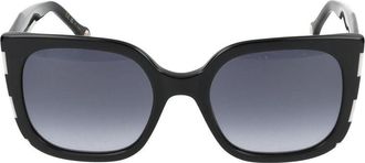 Carolina Herrera Zonnebril Carolina Herrera Haar 0128/S 80 S Zwart Wit /21/145