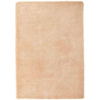 vidaXL Shaggy Rug High Pile navarra Beige 160x230 cm Polyester Vidaxl