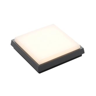 Lucande Lucande - L&aacute;mparas De Techo Led amra En Gris Pl&aacute;stico