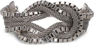Anne Fontaine knot bracelet - Zilver