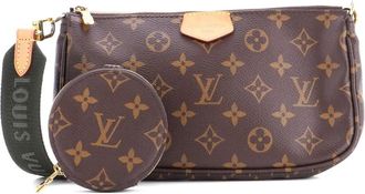 Louis Vuitton Multi Pochette Accessoires Monogram Canvas crossbody bag - Bruin