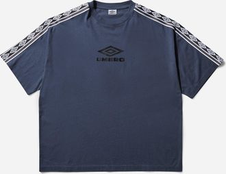 Umbro Offence Defence Tape T-Shirt Blue