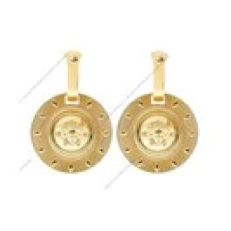 Versace Helios Earrings - female - Versace - Earrings - Yellow - ONE SIZE - Accessories