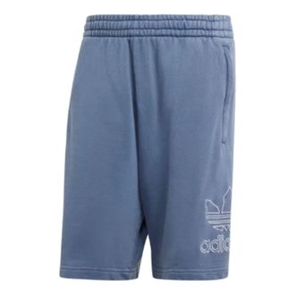 adidas Adicolor Outline Trefoil Shorts Asia Sizing Blue IR8005