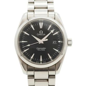 Omega Vintage, unisex, Zwart, ONE Size, Pre-owned Vintage Horloge