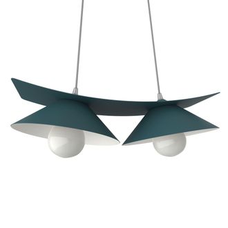 Lumicom Miller L&aacute;mpara De Techo X2 Bicolor