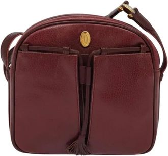 Cartier Tweedehands leren schoudertassen - Dames - Vintage Schoudertas - Rood - ONE Size - Leer - Vintage