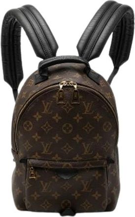 Louis Vuitton Pre-owned Palm Springs PM - Dames - Vintage Rugzakken - Bruin - ONE Size - Leer - Vintage