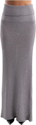 Akep Falda Larga Sissi - Skirts - Mujer - Gris - XS