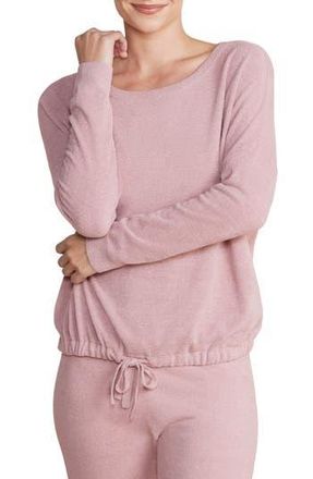 Barefoot Dreams CozyChic Ultra Lite Lounge Pullover in Teaberry at Nordstrom Rack, Size Large