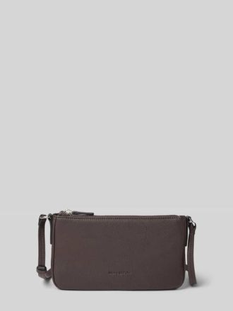 Marc O'Polo Umhängetasche aus echtem Rindsleder in Dunkelbraun, Größe 1