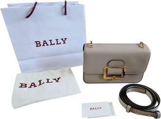 Bally Grey leather Janelle bag