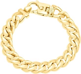 Pompeii3 Mens Cuban 14k Gold (119gram) or Platinum (191gram) 12mm Link Bracelet 9
