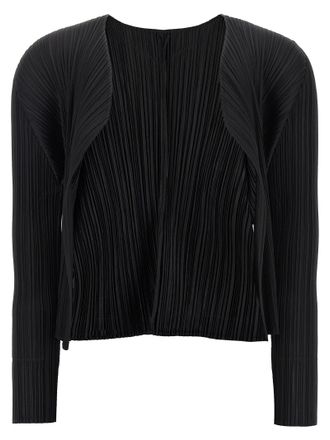 Pleats Please Issey Miyake Basics Maglioni Nero-Donna