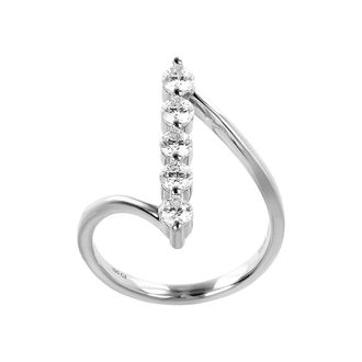 Autentica 0.60 Cttw Linear Design Ring