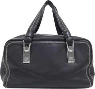 Chanel Pre-owned Calf Handbag - Dames - Vintage Handtas - Zwart - ONE Size - Leer - Vintage