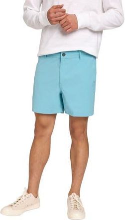 Faherty Belt Loop All Day 5-Inch Shorts in Turquoise Sky at Nordstrom Rack, Size 33
