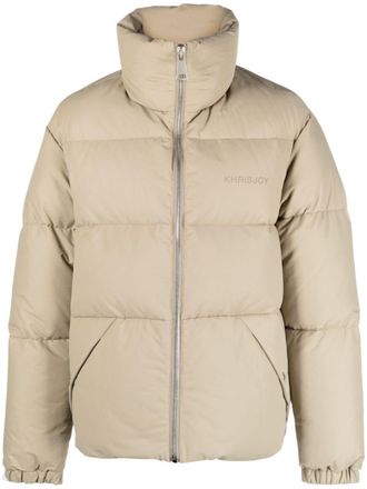 Khrisjoy Piumino con dettaglio cuciture - Toni neutri