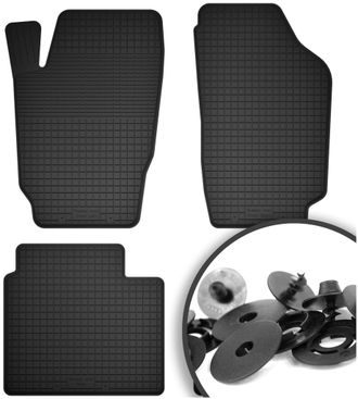 OEM Alfombrillas De Goma + Topes Para: Kia Sorento I Suv (2003-2009)