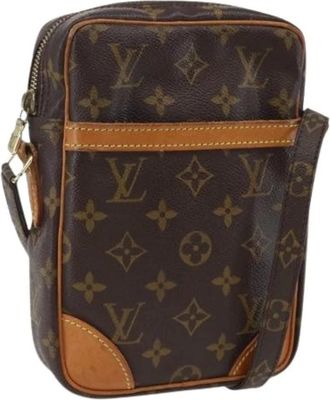 Louis Vuitton Pre-owned Cross Body Bags, female, Brown, Size: ONE SIZE Pre-owned Vintage Canvas Cross Body Bag