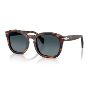 Persol Havana Blue Shaded Sunglasses