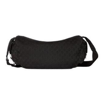Gucci GG Canvas Grote Crossbody Tas - Heren - Schoudertassen - Zwart - ONE Size - Nylon - Tassen
