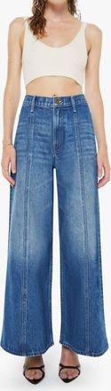 Mother The Lunch Line Flood Jeans In On Tap