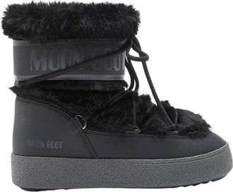 Moon Boot Ltrack Low - Dames - Snowboots - Zwart - 36 EU - Polyester - Fitness