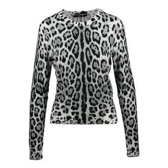 Dolce & Gabbana Dames, Truien, Veelkleurig, Maat: M Zijde