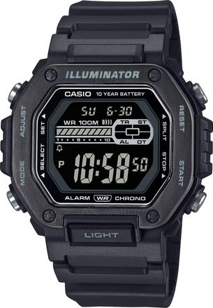 Casio Mens Black Illuminator Digital Sport Watch - MWD-110HB-1BV