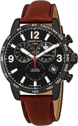 Certina DS Podium Chronograph Black Dial Mens Watch C034.654.36.057.00