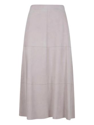 Seventy panelled skirt - Neutrals