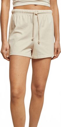 perfectwhitetee Jade Shorts In Beige