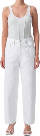 A Gold E Elna Scoop Neck Bodysuit In Spoon