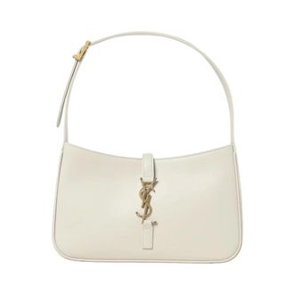 Saint Laurent Shoulder Bags, female, Beige, ONE SIZE, Elegant Leather Shoulder Bag