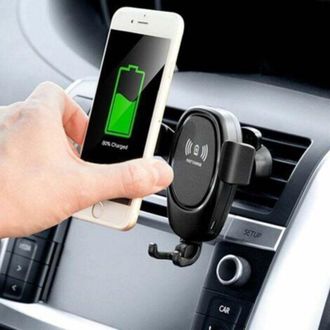 OEM Soporte Para Tel&eacute;fono M&oacute;vil Crezuo Con Base De Carga Inal&aacute;mbrica