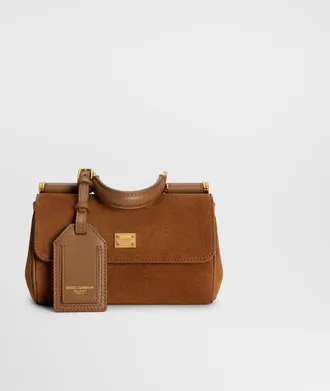 Dolce & Gabbana Mini My Sicily Handbag In Split Leather - Woman Handbags Multicolor Onesize