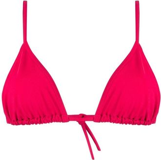 Eres Mouna triangle bikini top - women - Elastane/Polyamide - 42 - Pink